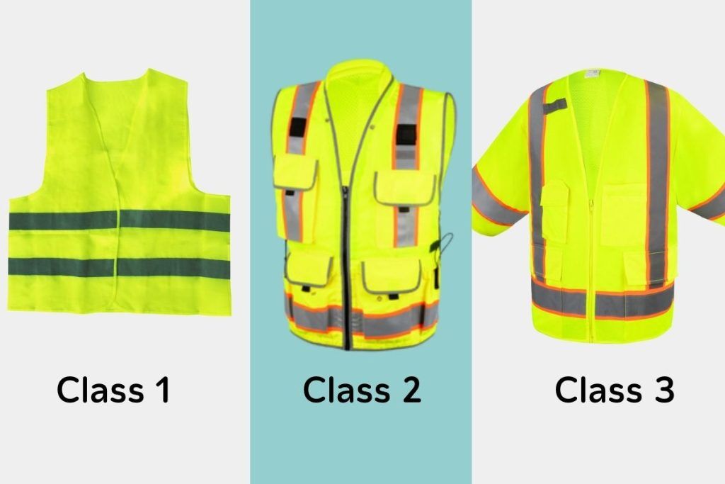 The Complete Guide Difference Between Class 1 2 3 Safety Vest