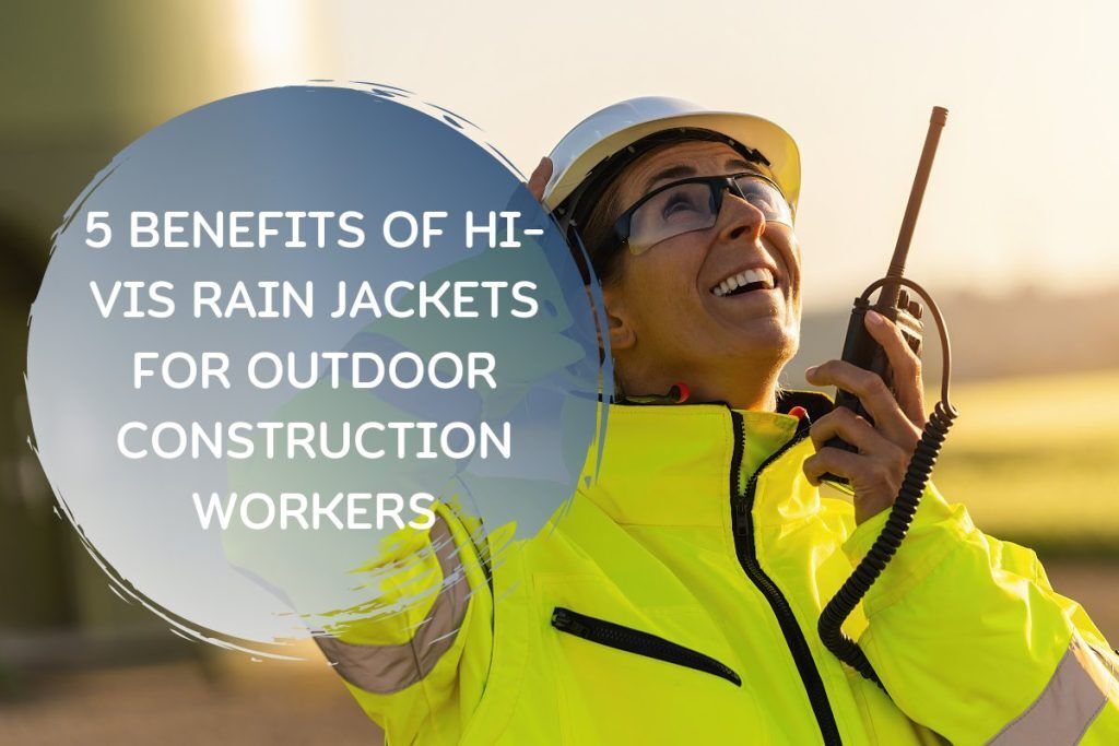 Hi vis construction jacket hotsell